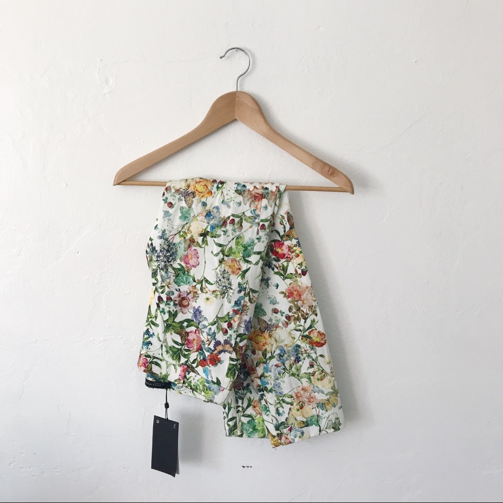 NWT Zara Floral Pants